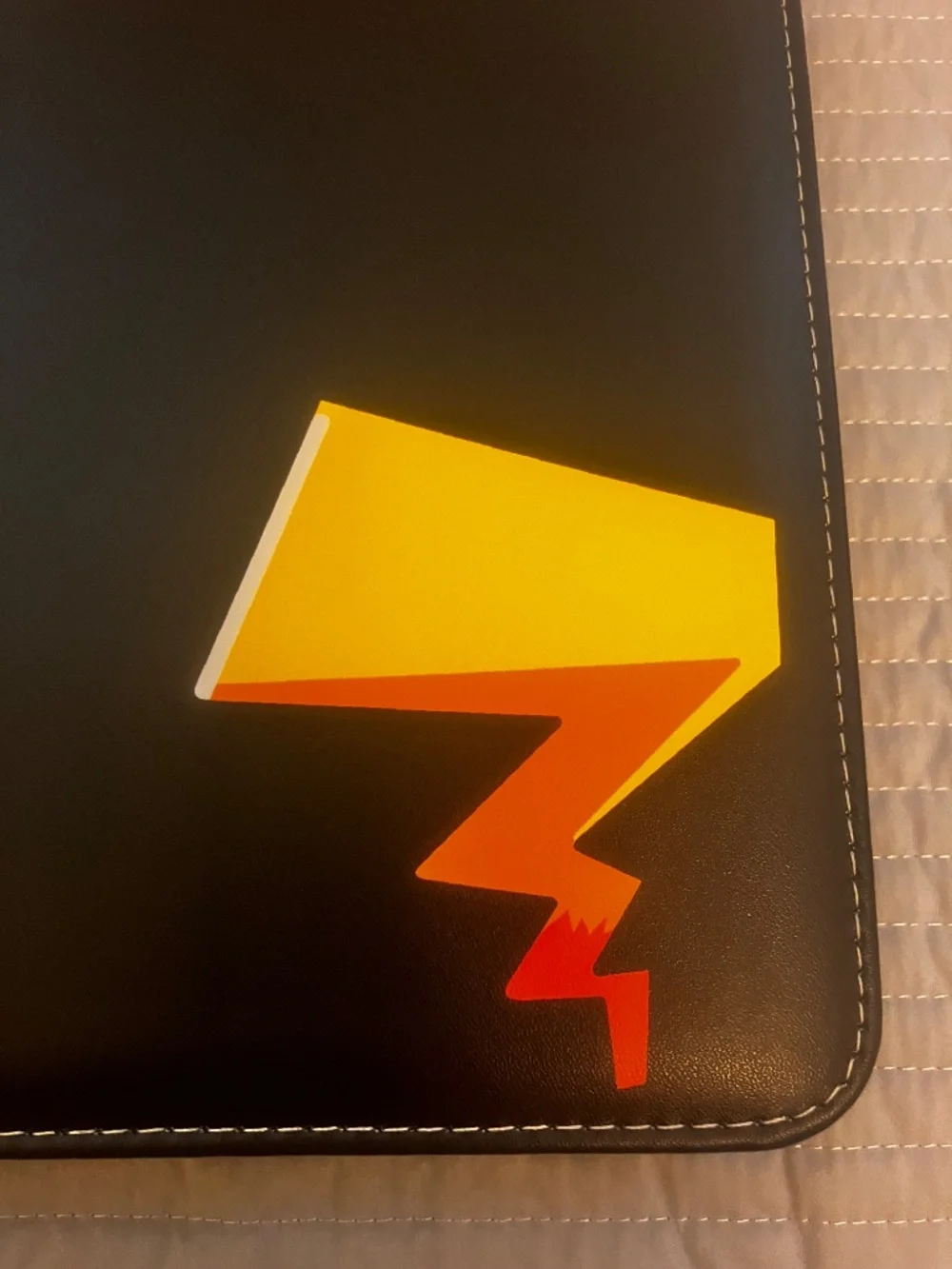 Pikachu Tail Kawaii Binder | Cute Anime Collectible Organizer | Pokémon Fan Gift
